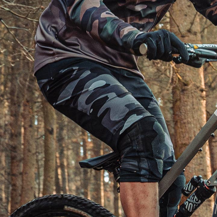 Odyssey Activewear - Wholesale Shorts - Men's - Dark Camo Shield Shorts9