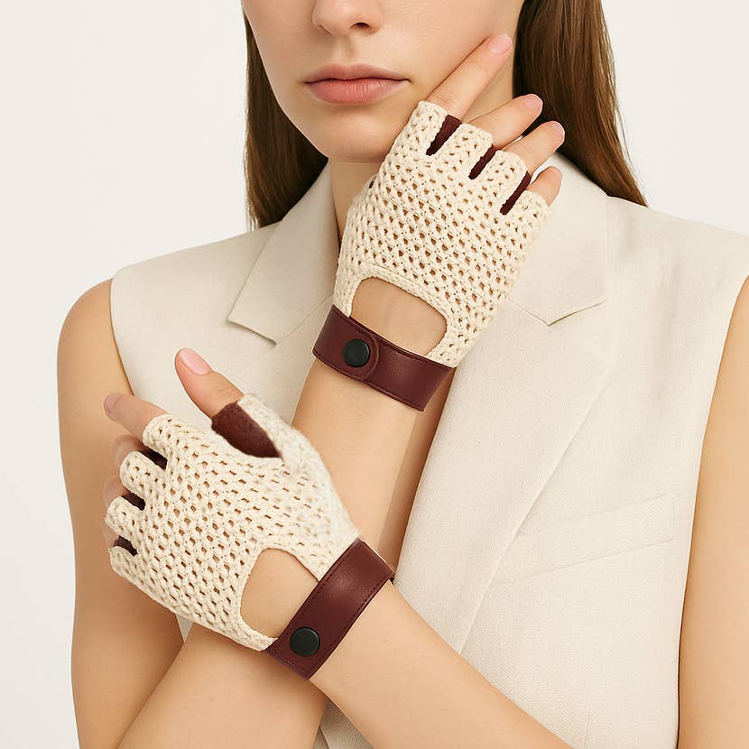 Zerimar 1942 - Wholesale Gloves - Women's - Genuine leather driving gloves Soft and flexible Touch glove4