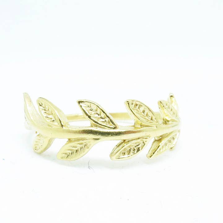 Bayleaf Ring for wholesale by MINKARA Jewelry