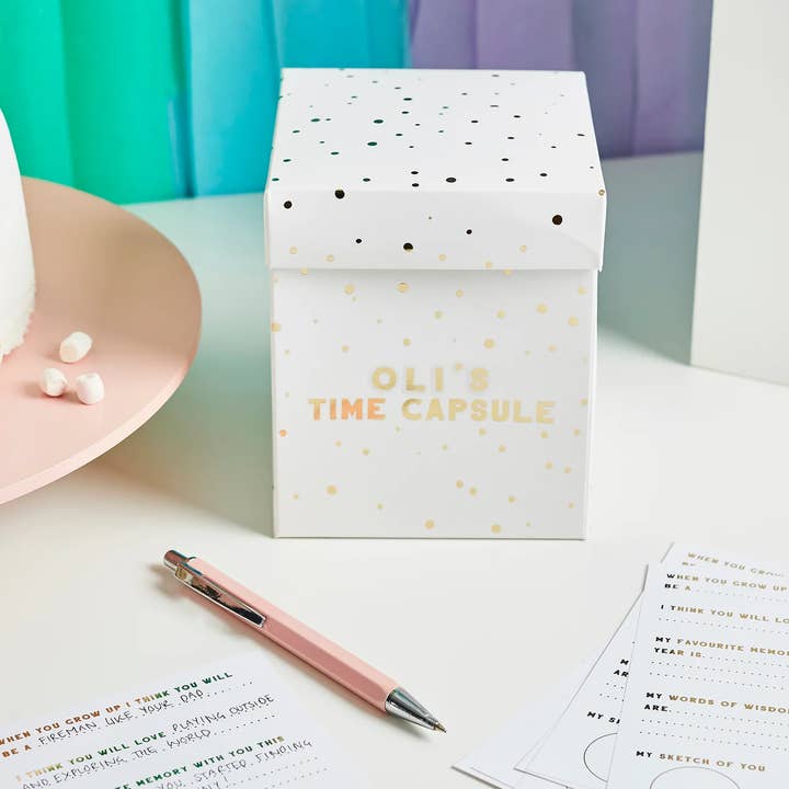 Time Capsule personalizzabile per la vendita all'ingrosso da parte di Hootyballoo by Club Green