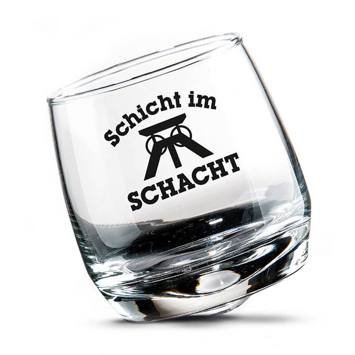 Glass wobble glass “layer” set of 2 VE 3 for wholesale by Gilde Handwerk Macrander GmbH & Co. KG