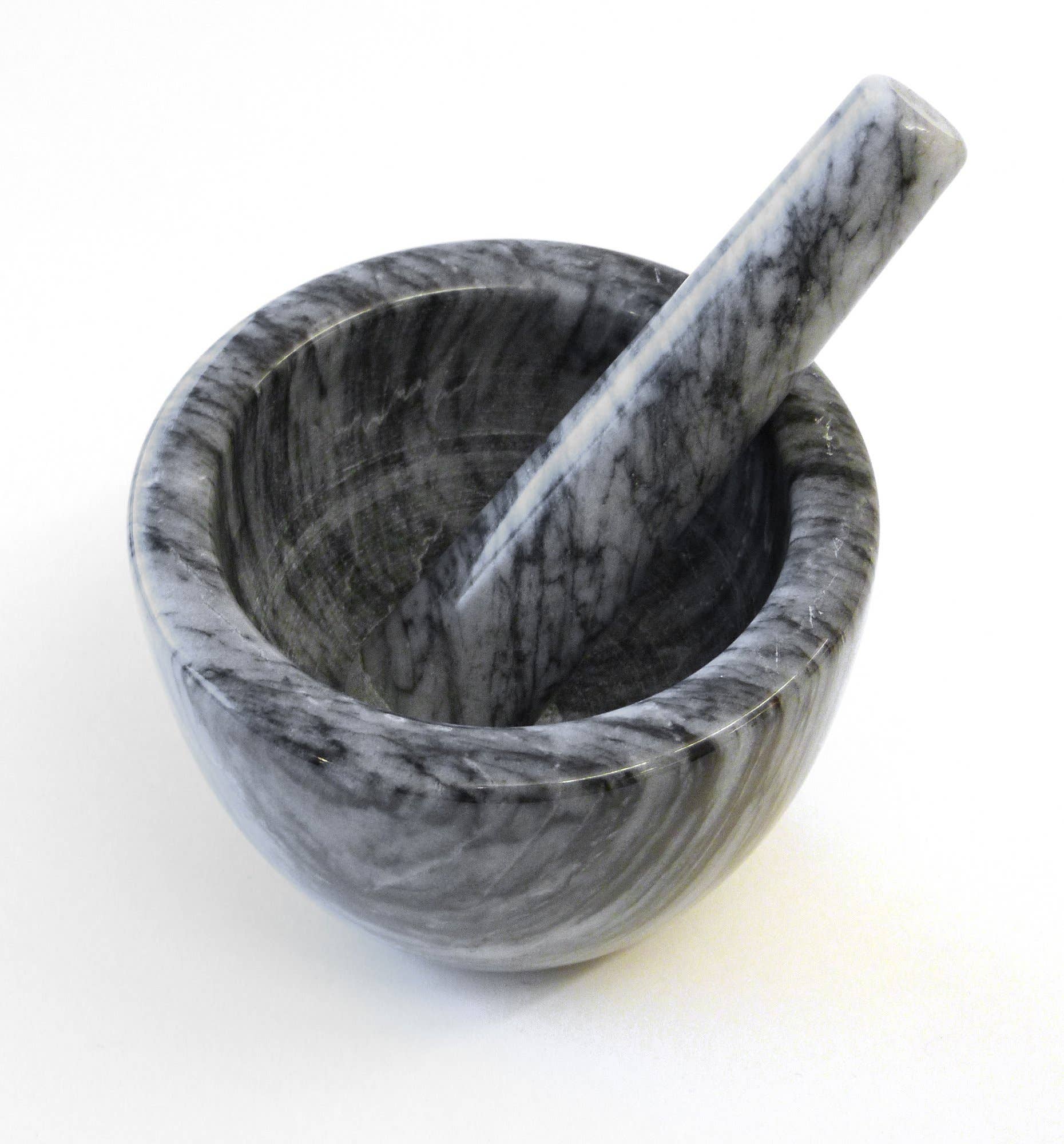RSVP International - Wholesale Mortar & Pestle - Marble Mortar & Pestle - Gray9