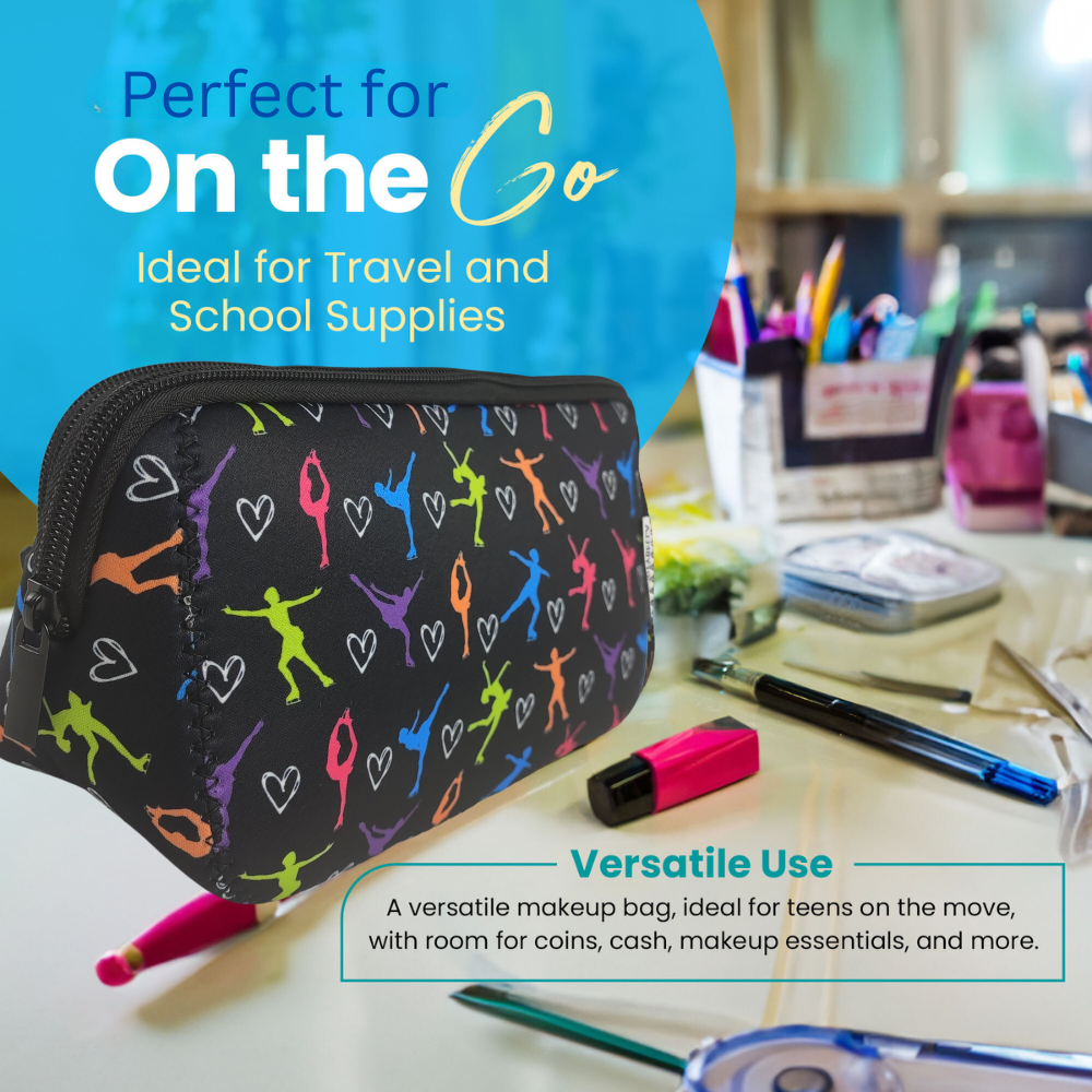 Sportybella - Wholesale Makeup/Cosmetic Bag - Figure Skating Cosmetic Bag1