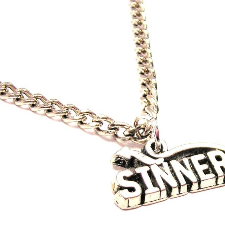 Chubby Chico Charms - Wholesale Pendant/Charm Necklace - Sinner Single Charm Necklace