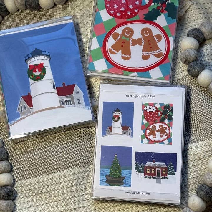 Holiday Card Boxed Set for wholesale by Kelly Fuller