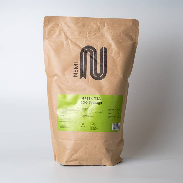 Green Tea 200 Teabags for wholesale by NEMI Teas