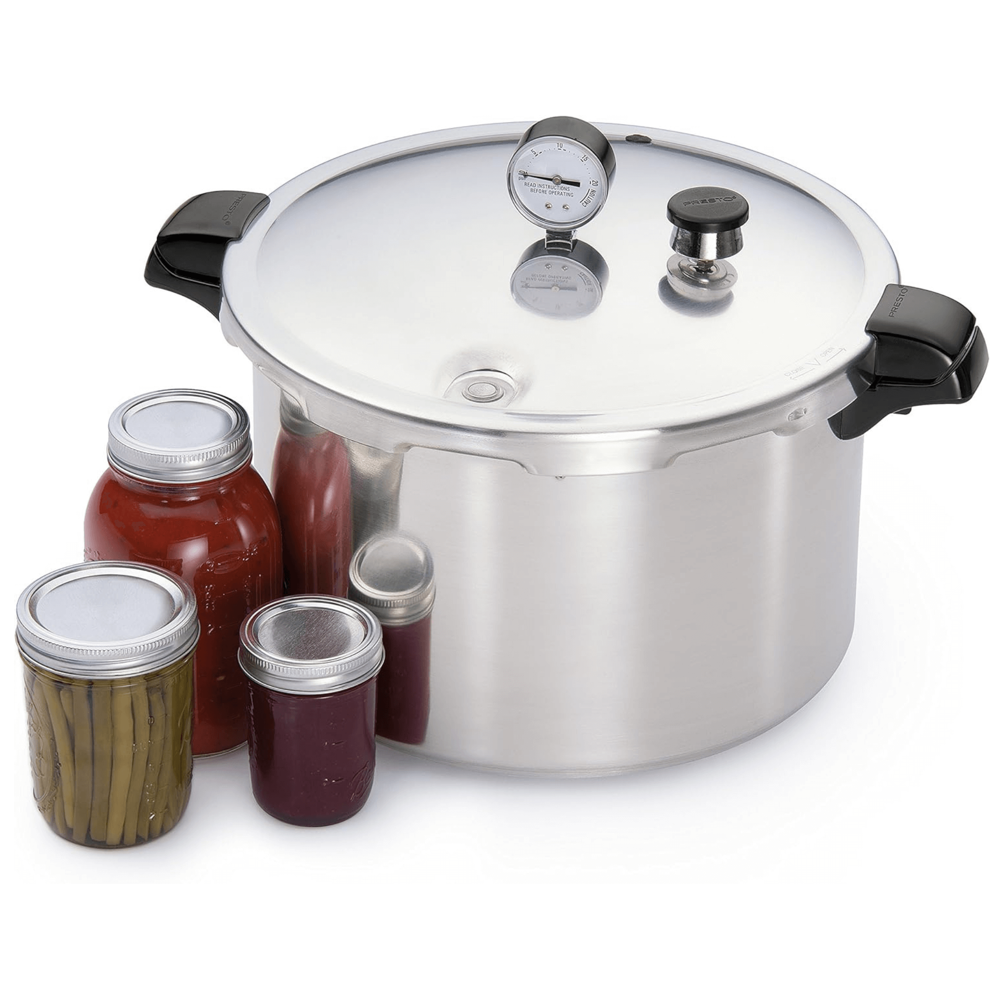 JupiterGear Home - Wholesale Cooking Pot - Presto 16-Quart Aluminum Pressure Canner and Cooker 4