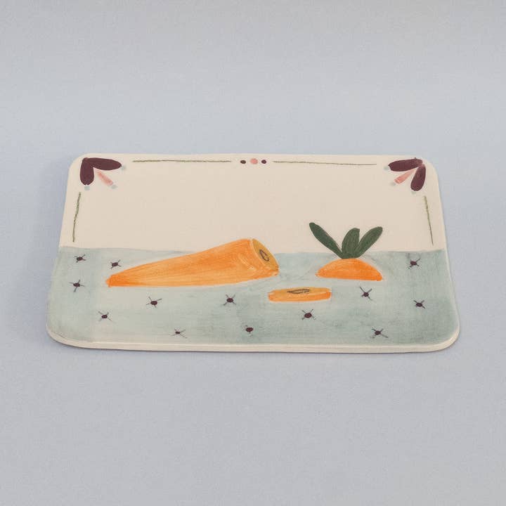 Voila! Handmade ceramic tray from Italy - size M for wholesale by Odeon Studio