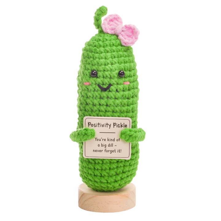 Häkel-Freunde Positivitäts-Gurke für den Großhandel von Eccolo