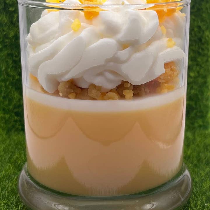 JerrBear's Soap and Candle Company - Wholesale Jar/Filled Candle - Peaches 'n Cream 8oz Soy Candle6