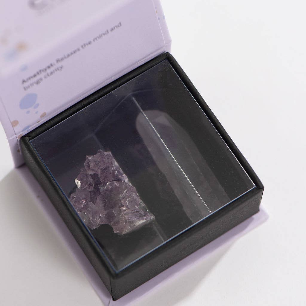 GeoCentral - Wholesale Spiritual Stone/Crystal - Calm Mini Crystal Pack Stocking Stuffer - Amethyst4