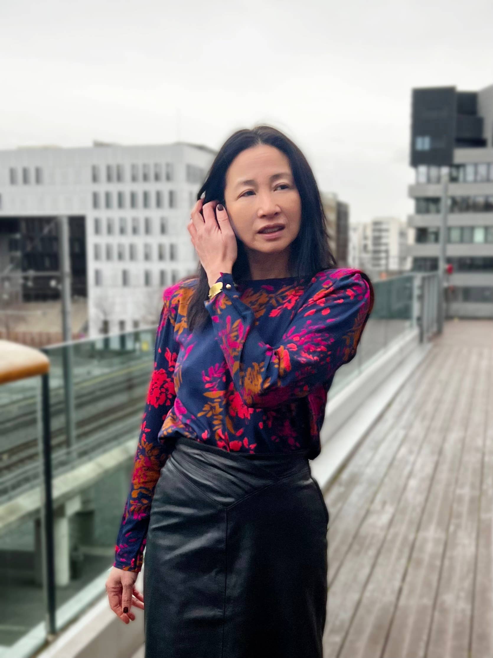 MY DRESS MADE - Wholesale Fabric - ELENA viscose twill fabric - Printed in France7