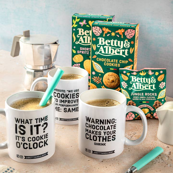 Betty & Albert - Wholesale Cookie - Belgian Shortbread spritz cookies 110g3