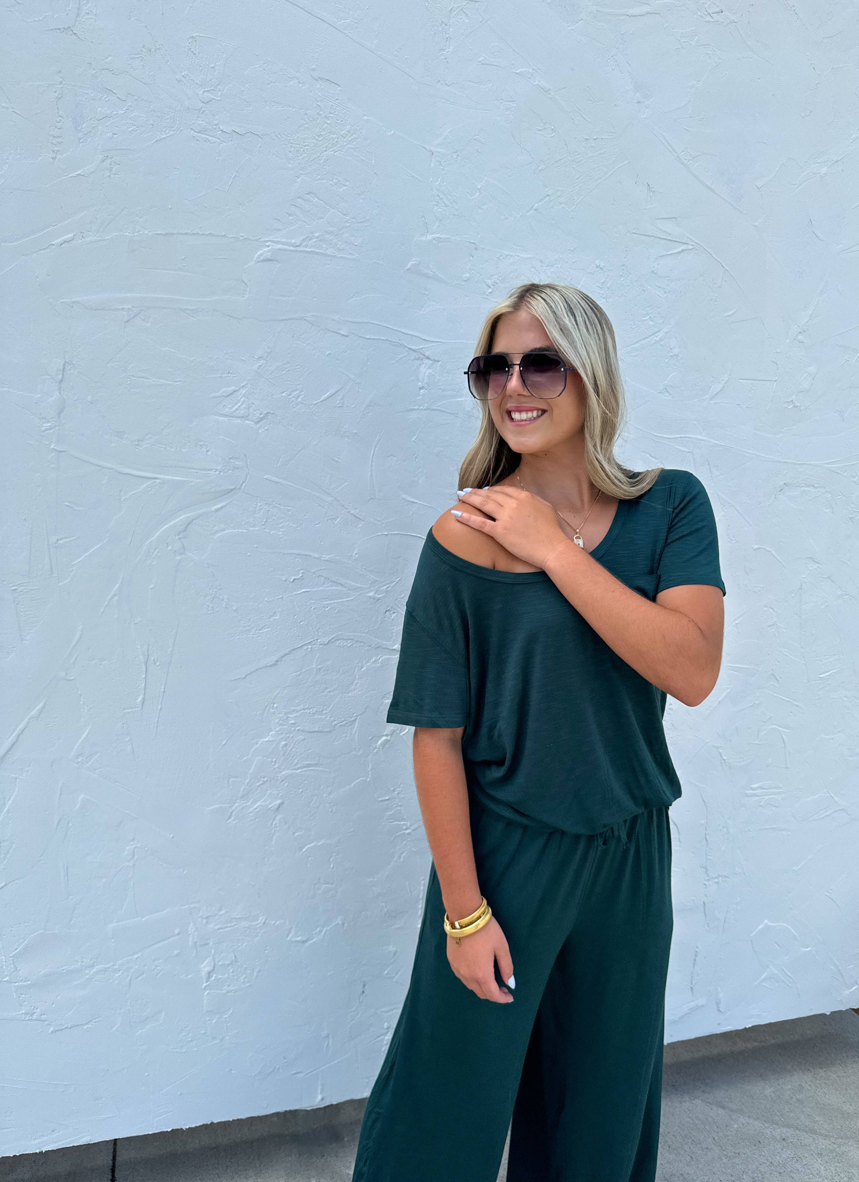 BLAKELEY - Wholesale T-Shirt - Women's - RILEY BOYFRIEND PATCH POCKET TEE18