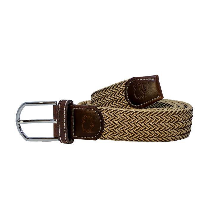 The Tucson Woven Stretch Belt  for wholesale by Roostas