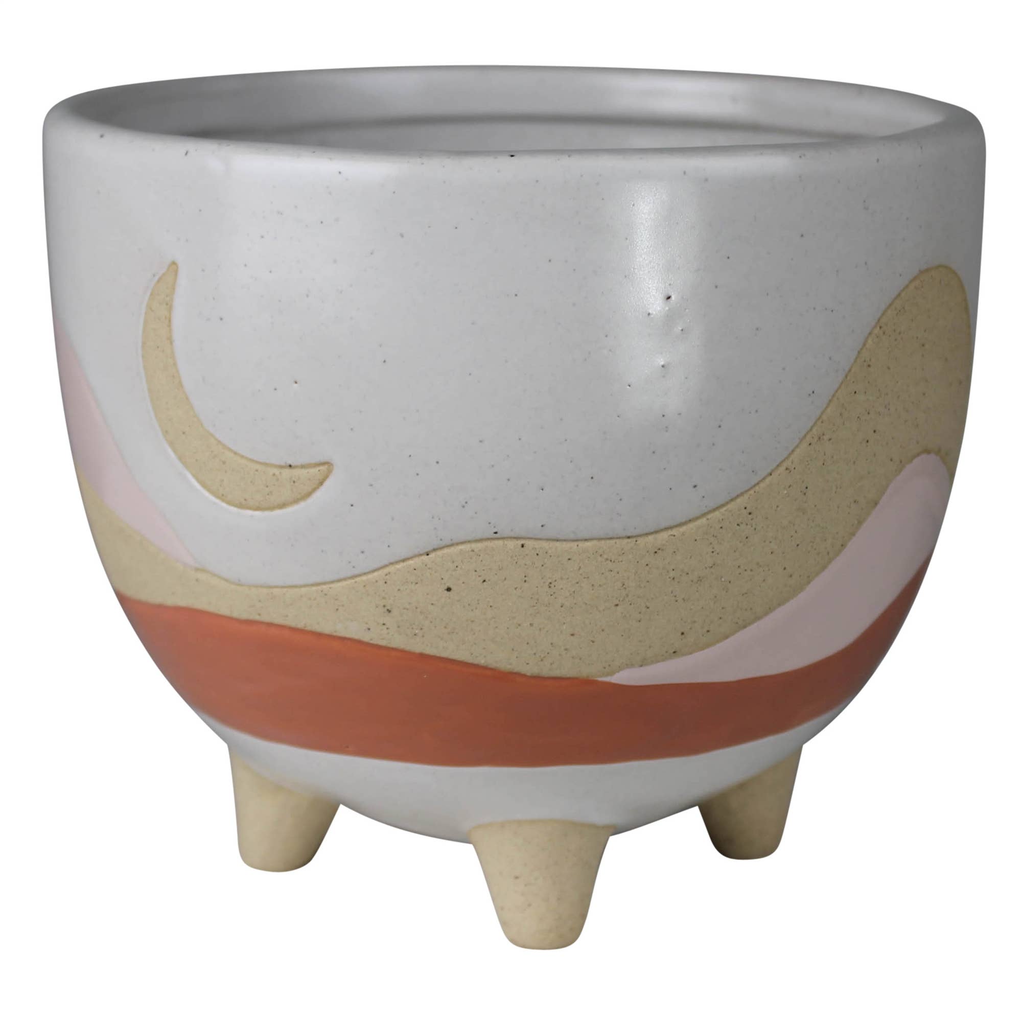 Multi Desertscape Cachepot, Ceramic for wholesale on Faire3