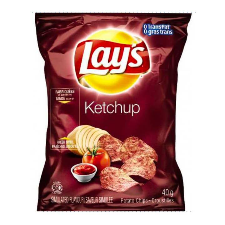 Pops Distro Inc – Engroshandel Chips – Lay's Ketchup (40g) (Canada) 6-Pack