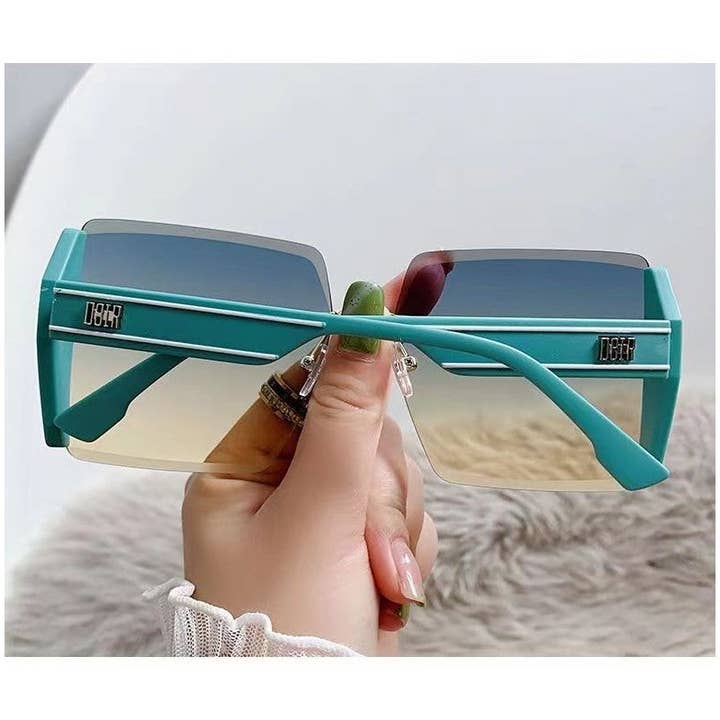 FurDecoration - Wholesale Sunglasses - Women's - Frameless UV400 Sunglasses for Outdoor Sun Protection
