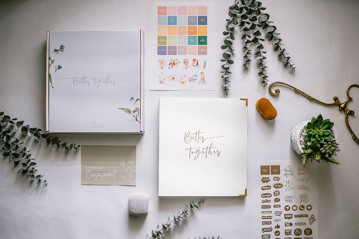 Everbae - Wholesale Planner - Better Together Deluxe 3-Ring Wedding Planner Binder1