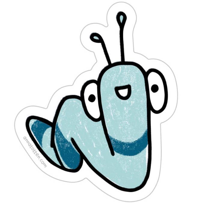 Pegatina Baby Caterpillar para venta al por mayor de Anna Totten