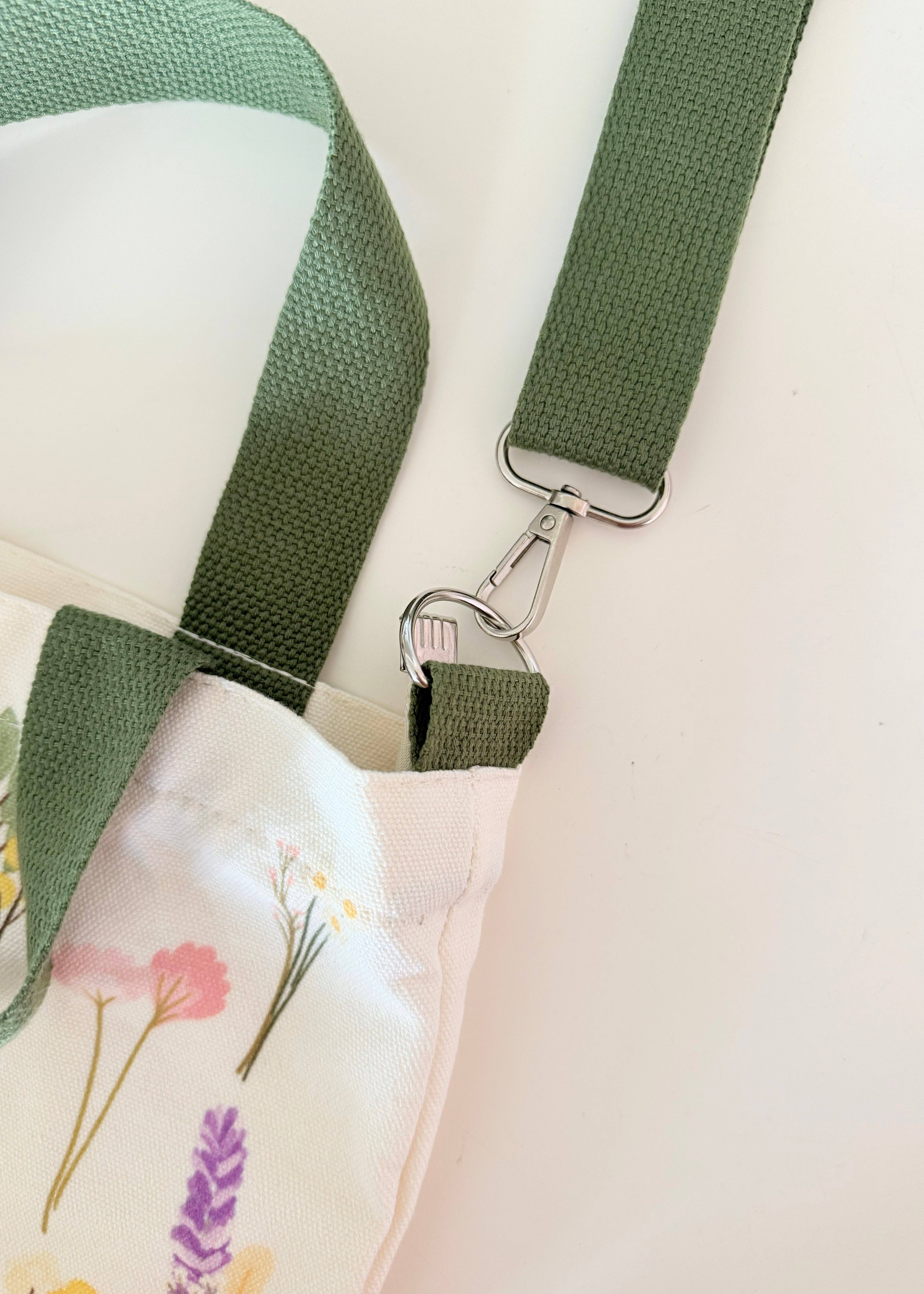 Jessthechen - Wholesale Tote Bag - Women's - Print Canvas Mini Tote | Sage Florals4