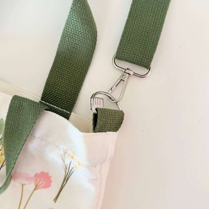 Jessthechen - Wholesale Tote Bag - Women's - Print Canvas Mini Tote | Sage Florals4