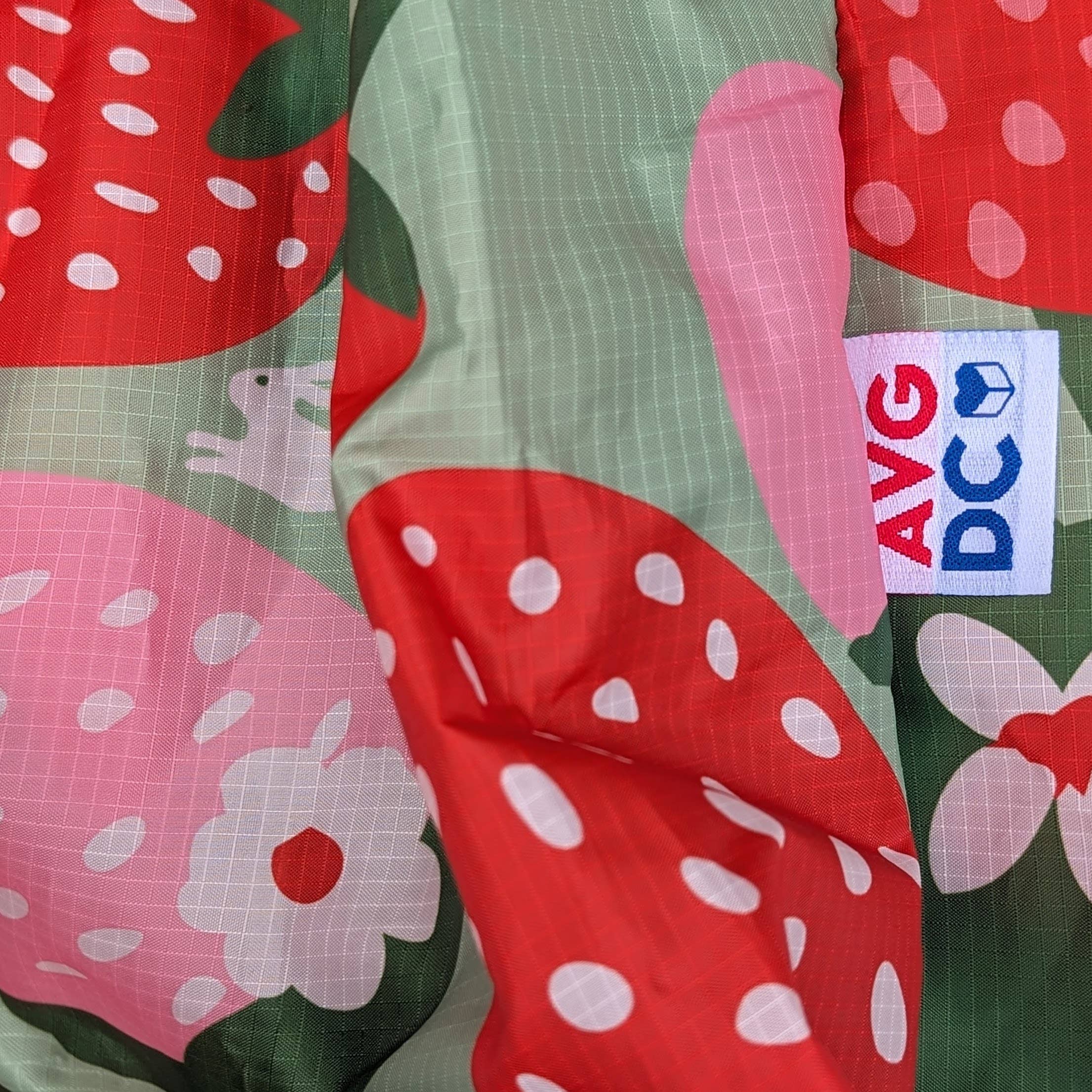 All Very Goods – wholesale Grocery/shopping bag – Reusable Grocery Bag - Strawberry Garden2