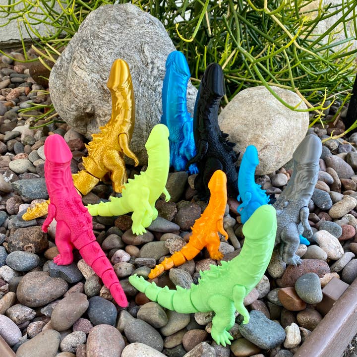 NumanPrints - Wholesale Fidget Toy - Kids - Dick Zilla Flexi Tail Fidget4