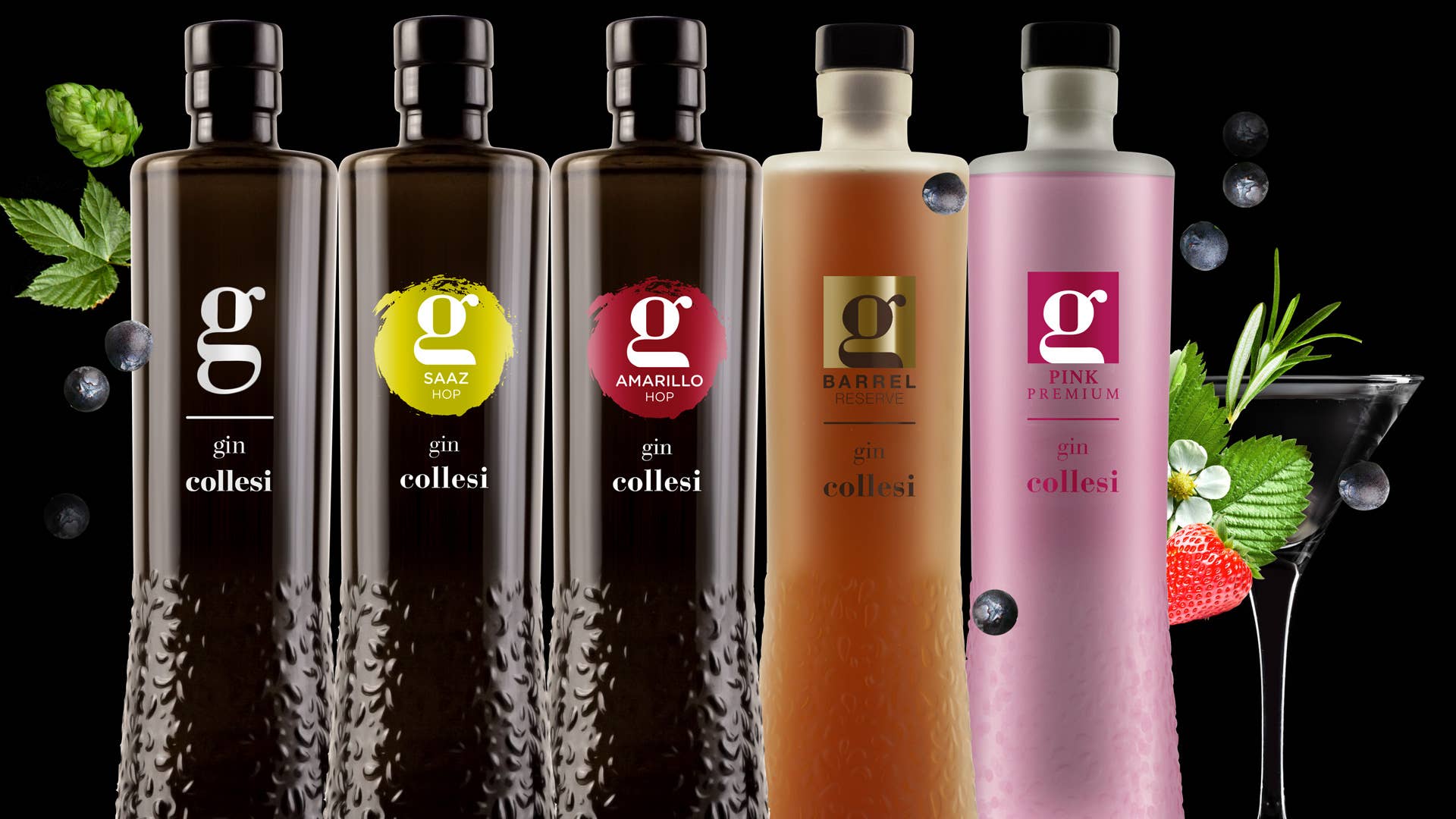 COLLESI TRADE SRL - Venta al por mayor Ginebra - GIN COLLESI 700ml 42,8%11