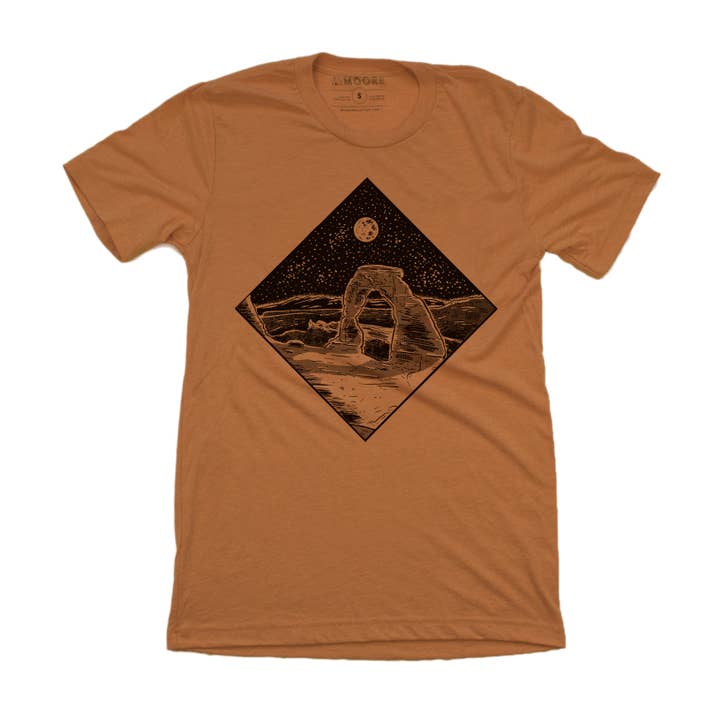 Arches Tee-Autumn for wholesale by Moore Collection