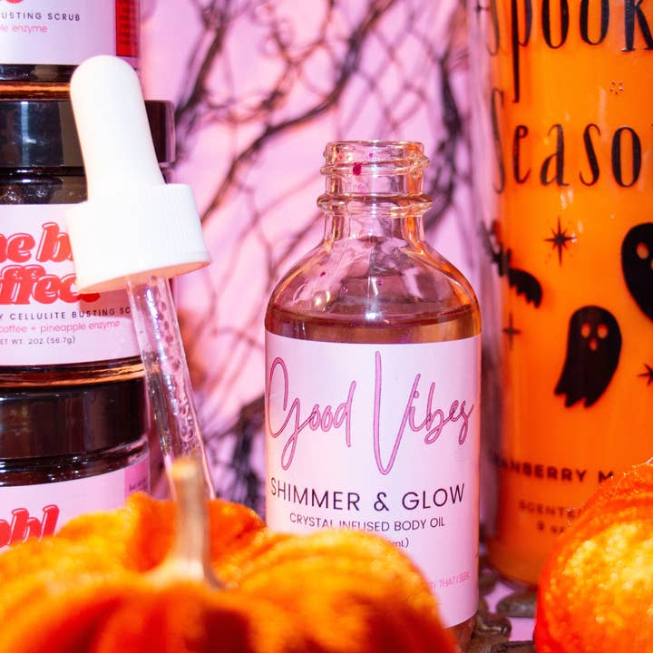 Good Vibes Body Oil for wholesale by Badgurlgoodies