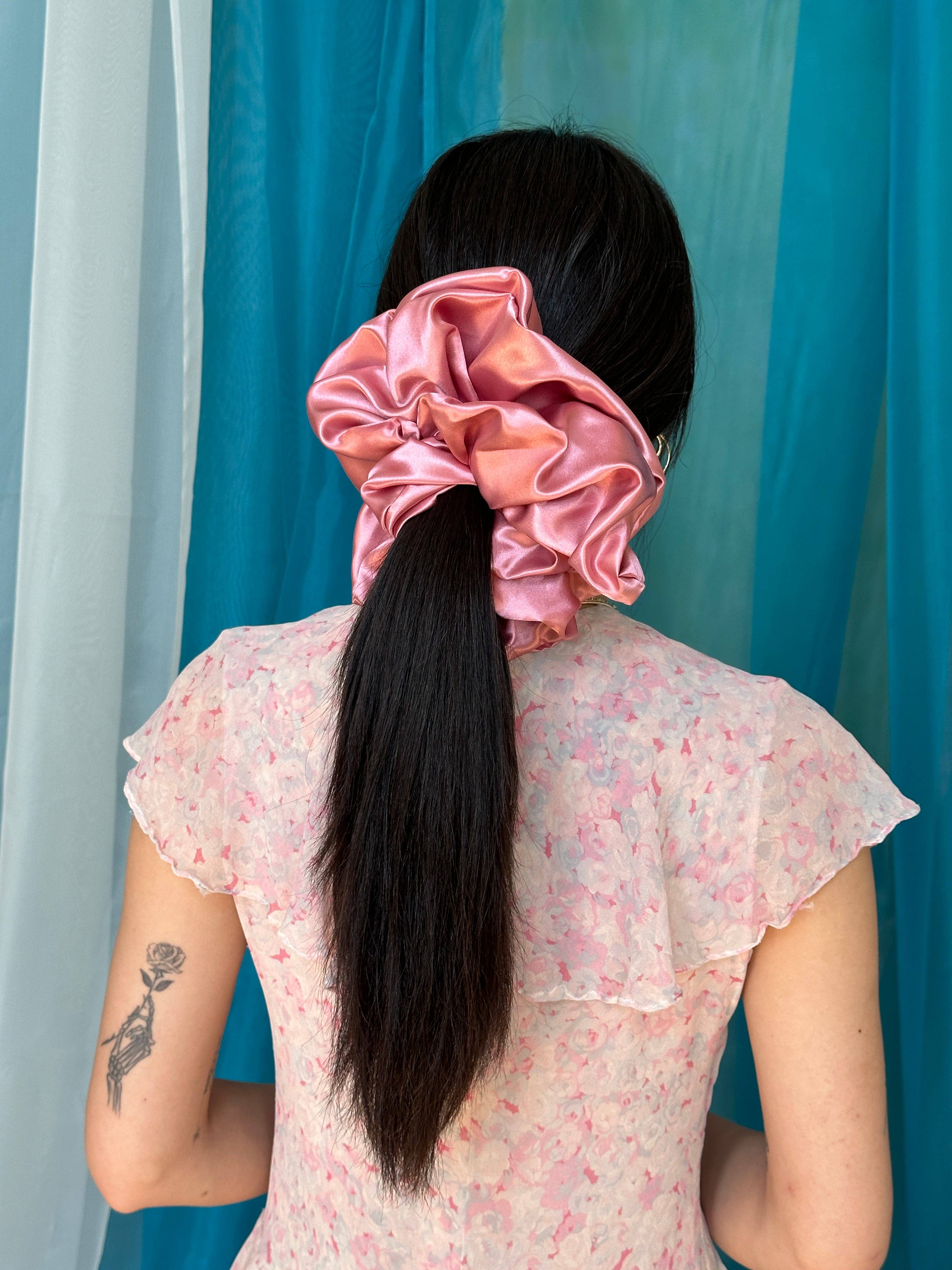 Room Shop - Vendita all'ingrosso Scrunchie - Donna - Maxi elastico per capelli in raso5