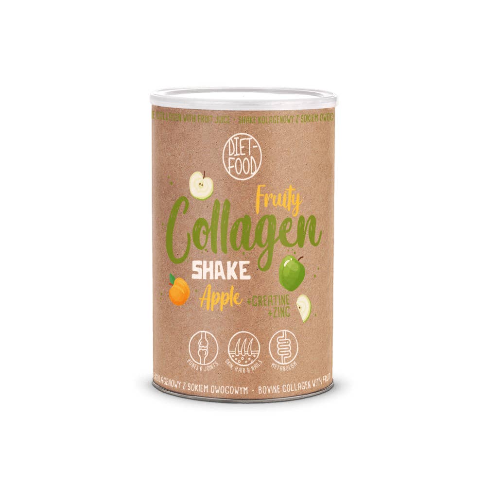 Diet Food - Wholesale Powdered Health Drink - Collagen Shake Apple 300 g