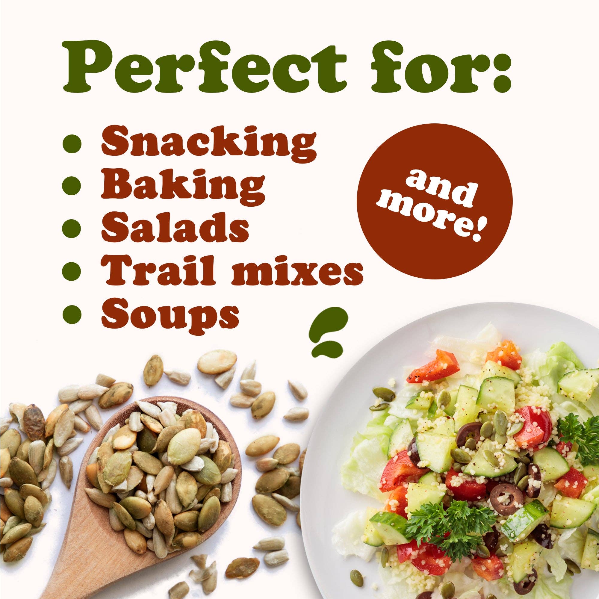 Food To Live - Wholesale Seeds/kernels - Organic Roasted and Salted Sunflower and Pumpkin Seed Mix6