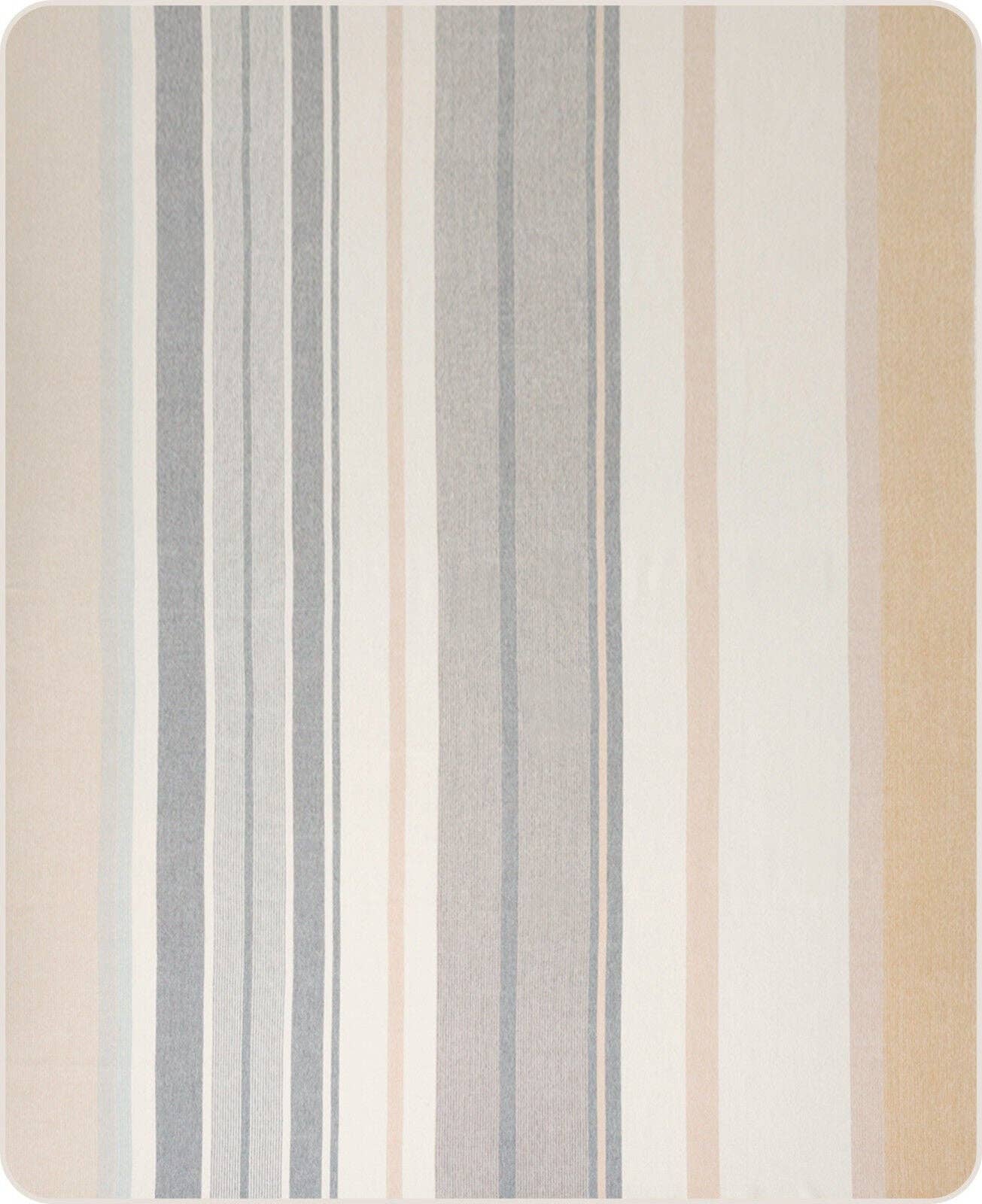 ECUALAMA - Wholesale Throw Blanket - Yankuam - Baby Alpaca Wool Throw Blanket / Sofa Cover - Queen 96" x 72" - earth sand stripes pattern10