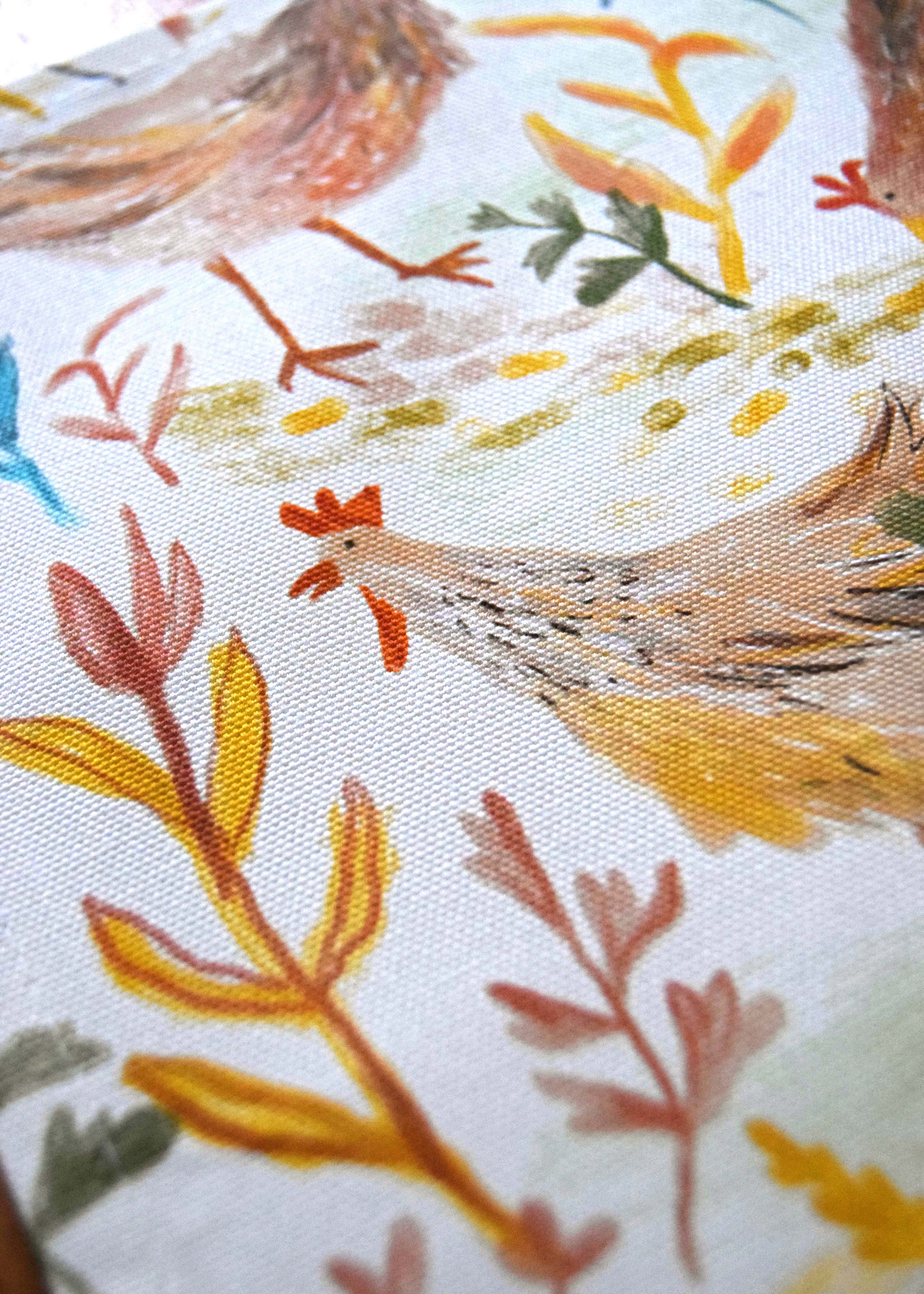 Freya Snow - Wholesale Tea Towel - Chickens Tea Towel / Cotton Dish Towel / Kitchen Towel2