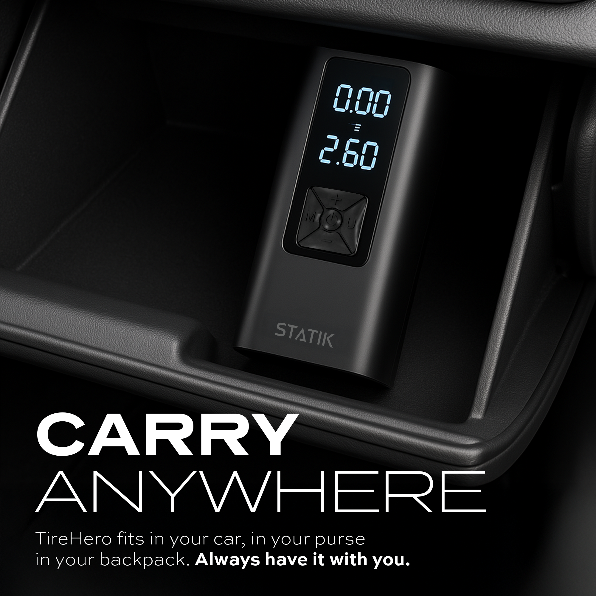 KeySmart / STATIK – Großhandel Mobiles Ladegerät – Reifenheld
Kabellose Luftpumpe | Tragbarer Reifenaufbläser7