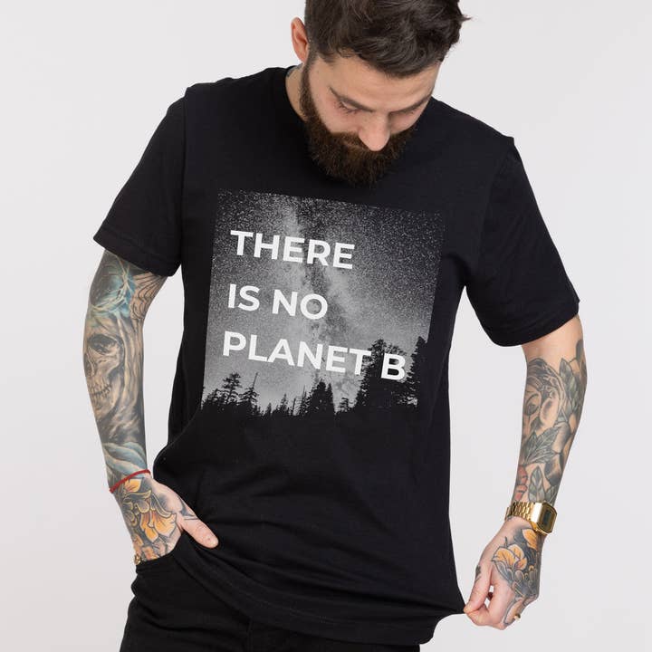 T-shirt Il n'y a pas de planète B (Unisexe) pour la vente par VO