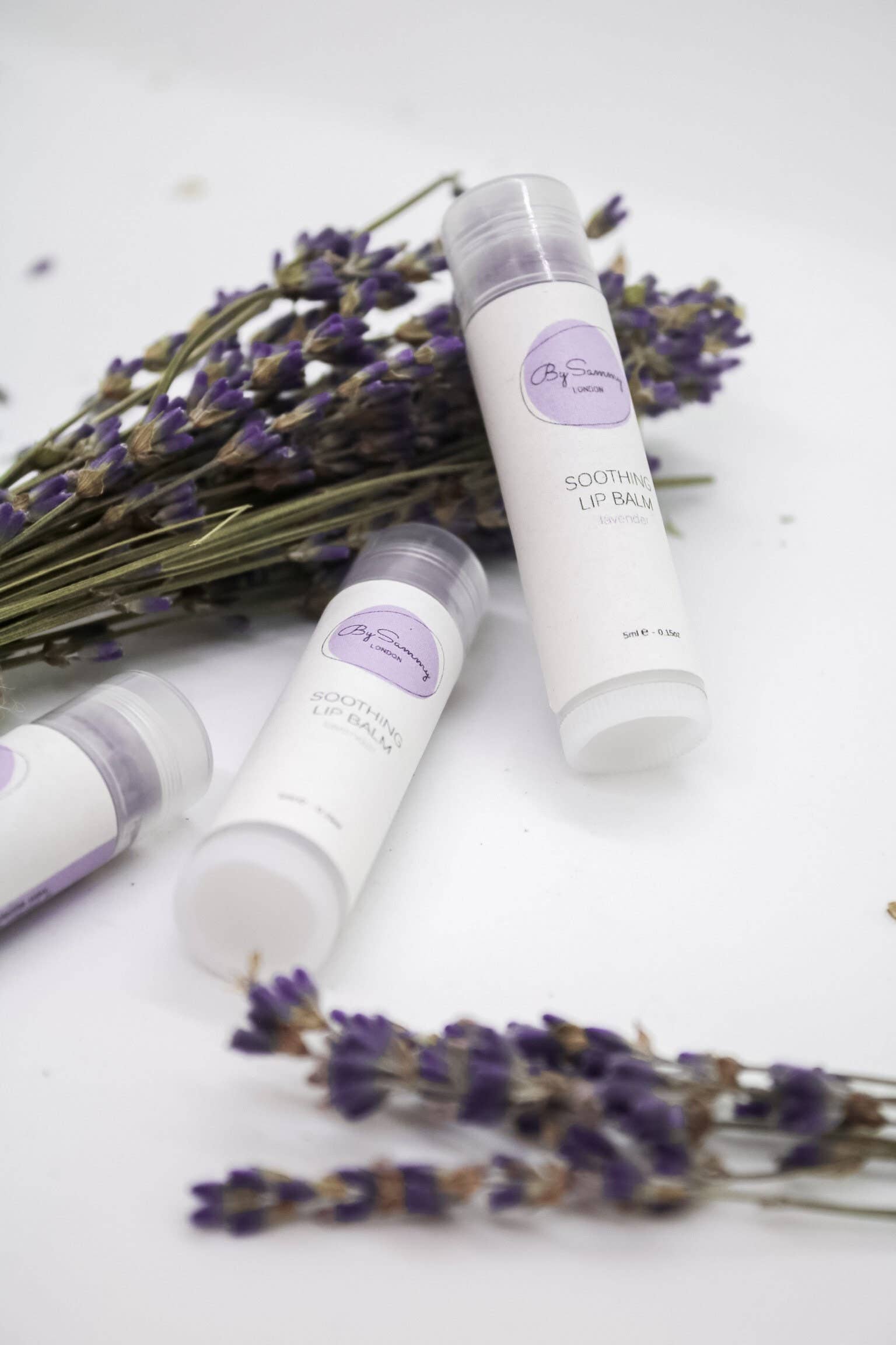 SamMade. - Wholesale Lip Balm - Lavender Soothing Lip Balm,vegan, lip plump, chapstick7
