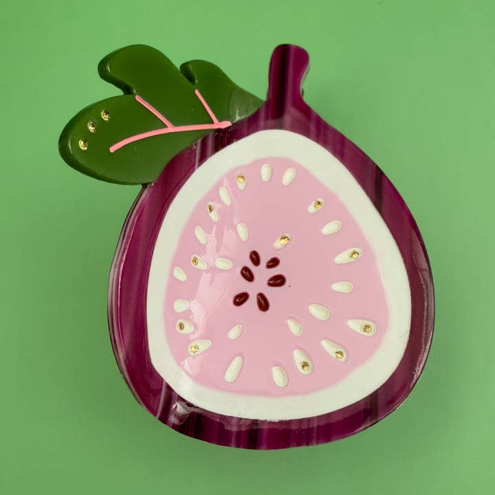 Fig Hair Claw for wholesale by Centinelle