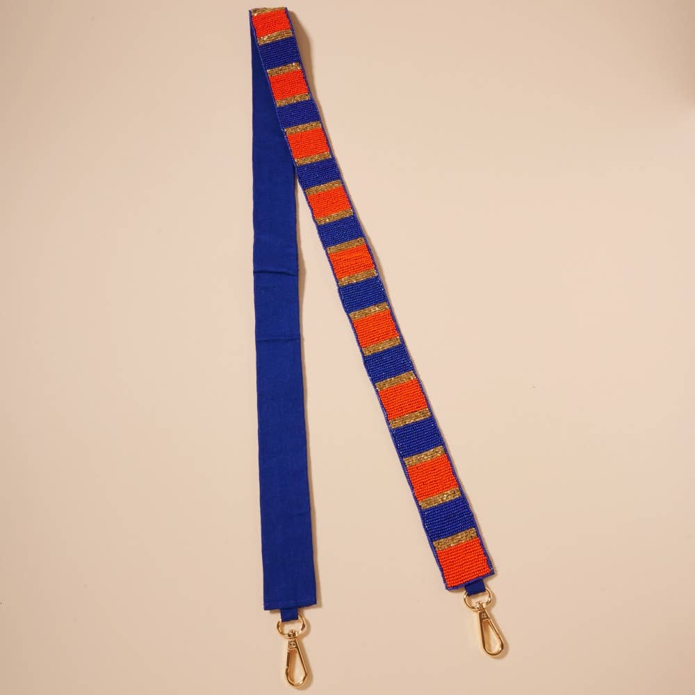 Frem - Wholesale Bag Strap - Women's - Striped Seed Beaded Bag Strap14