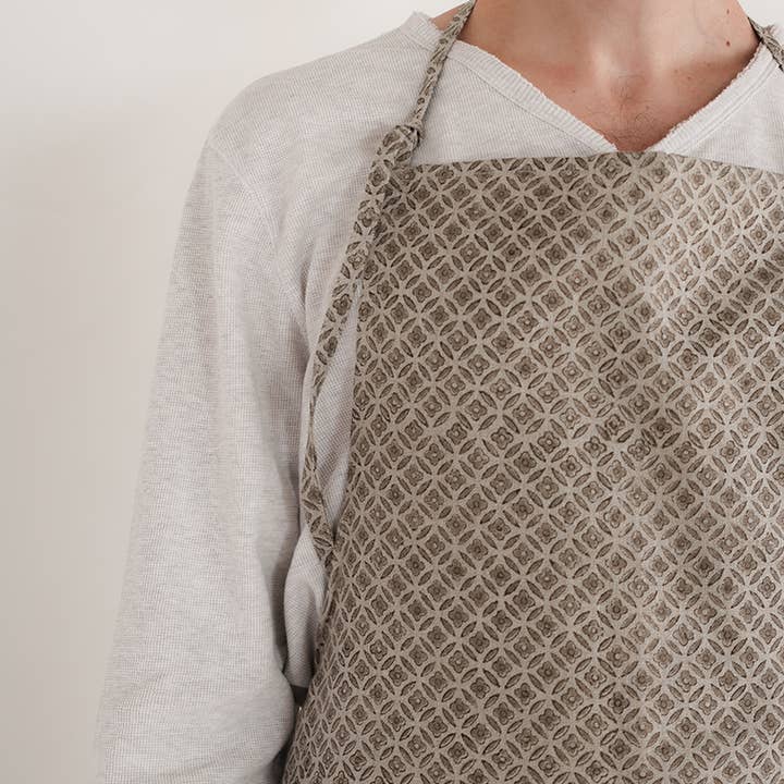 Trellis Apron for wholesale by Ji | The Atelier