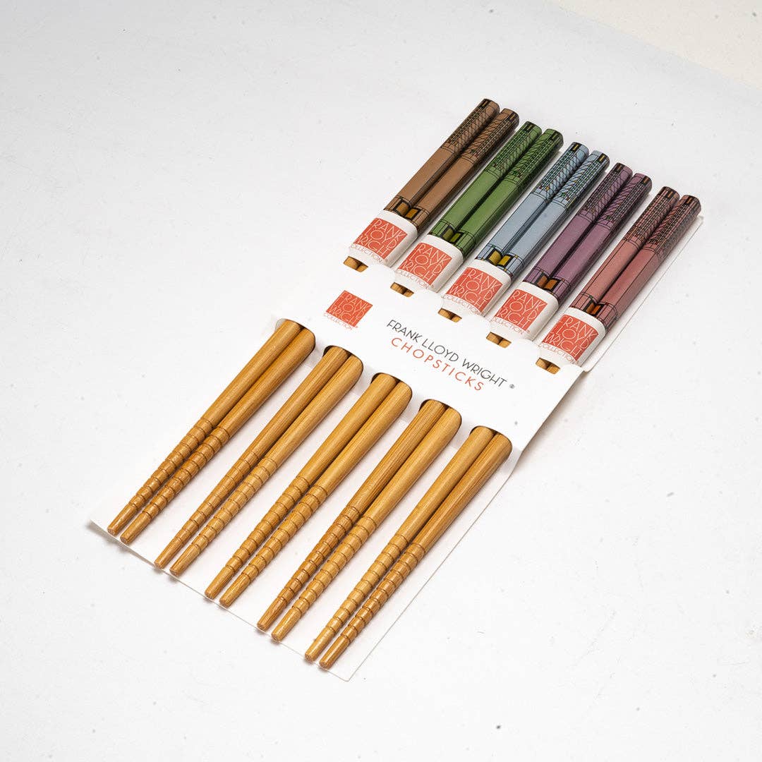 Urban Tokyo - Wholesale Chopsticks - 5 Piece Chopsticks Set Frank Lloyd Wright Tree of Life Gift Box (10/100)4