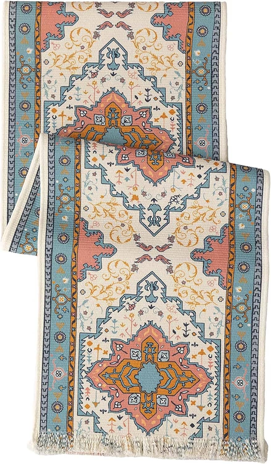 Fennco Styles - Wholesale Table Runner - Ethnic Floral Print Boho Table Runner 5