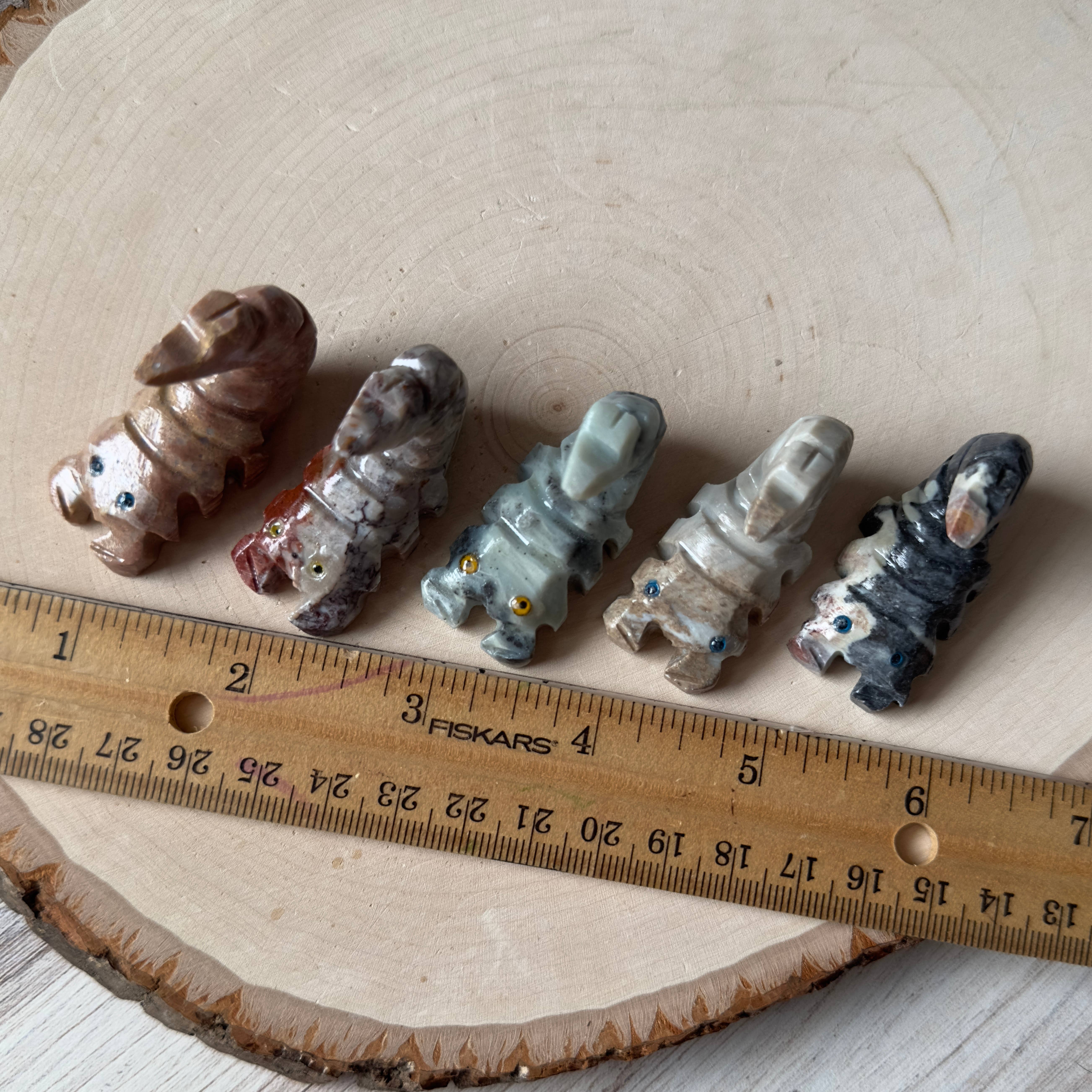 Pebble House - Wholesale Spiritual Stone/Crystal - Soapstone Animal Carving  30+ Varieties - Crystals & Stones47