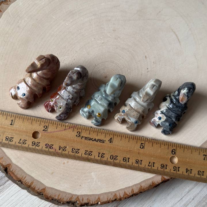 Pebble House - Wholesale Spiritual Stone/Crystal - Soapstone Animal Carving 30+ Varieties - Crystals & Stones47