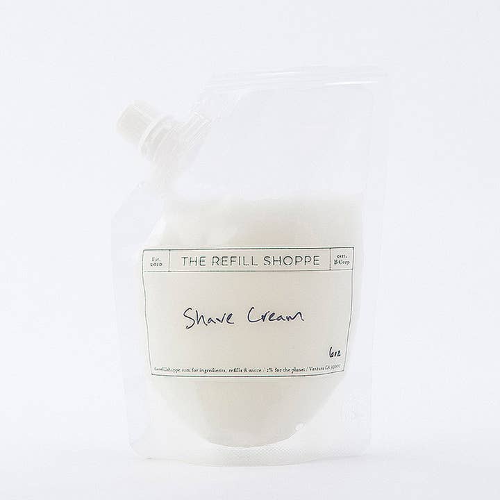 Recharge de crème à raser pour la vente par The Refill Shoppe