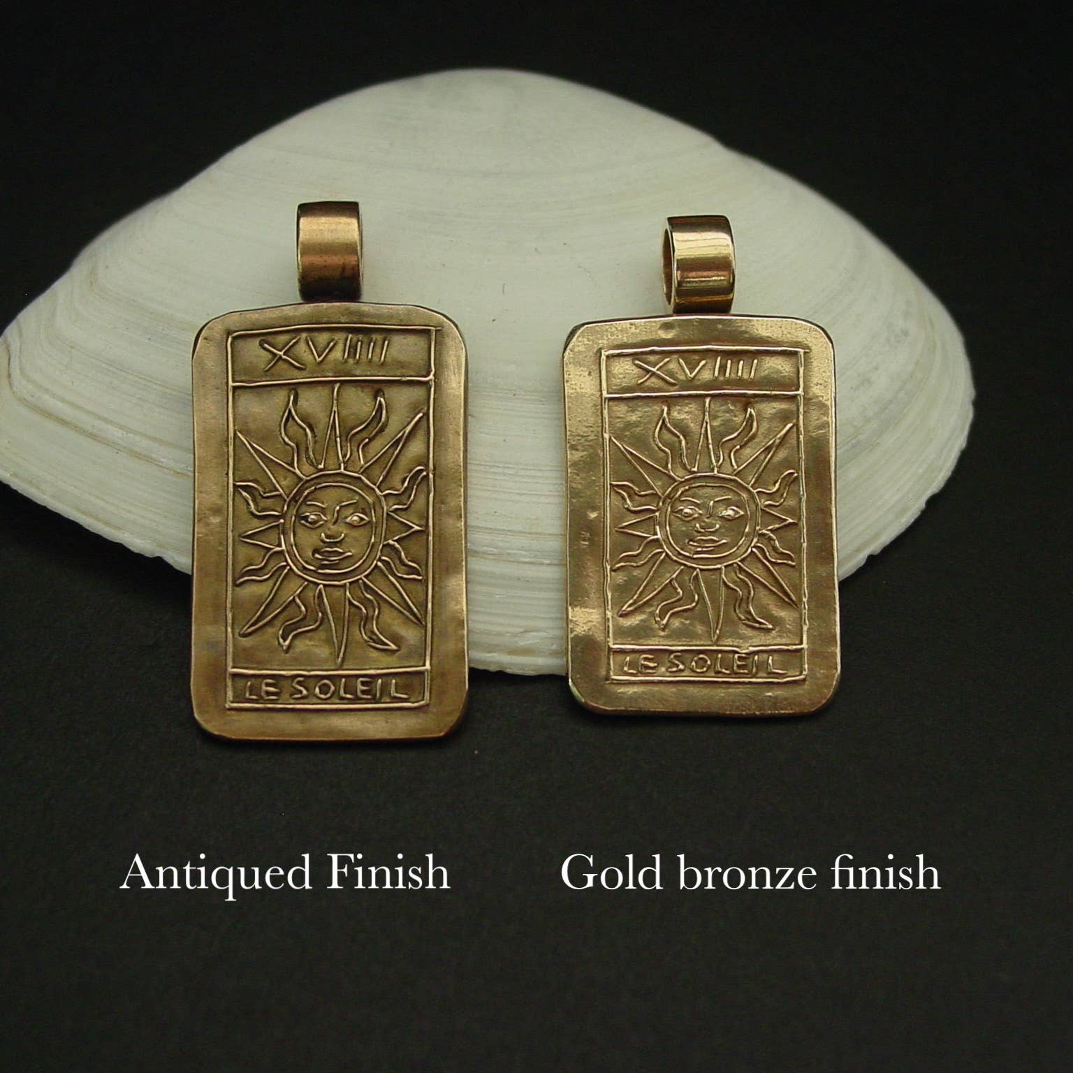 Vis a Vis Jewelry – wholesale Individuell berlock/hänge – Tarot-kort hänge ~ Solen6