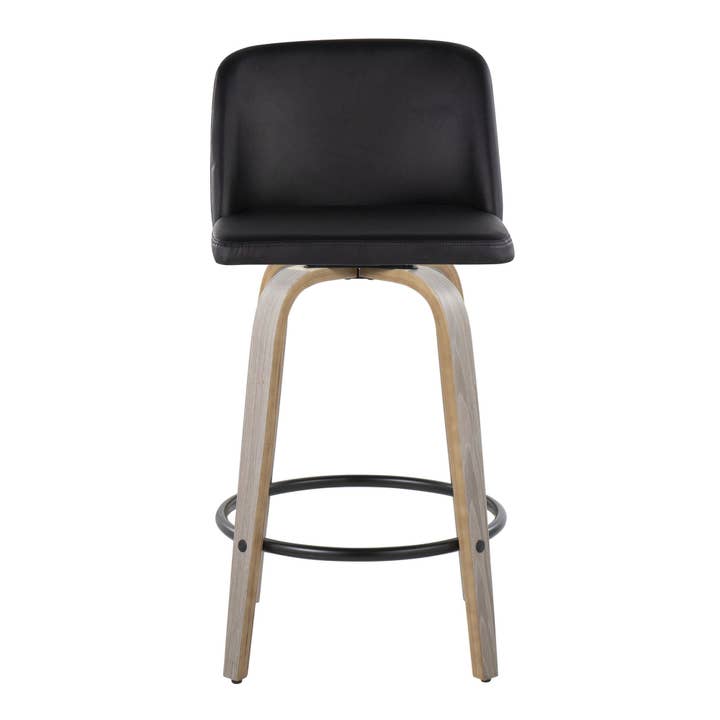 LumiSource and Grandview Gallery - Wholesale Stool - Toriano 26" Fixed Height Counter Stool Q - Set of 246