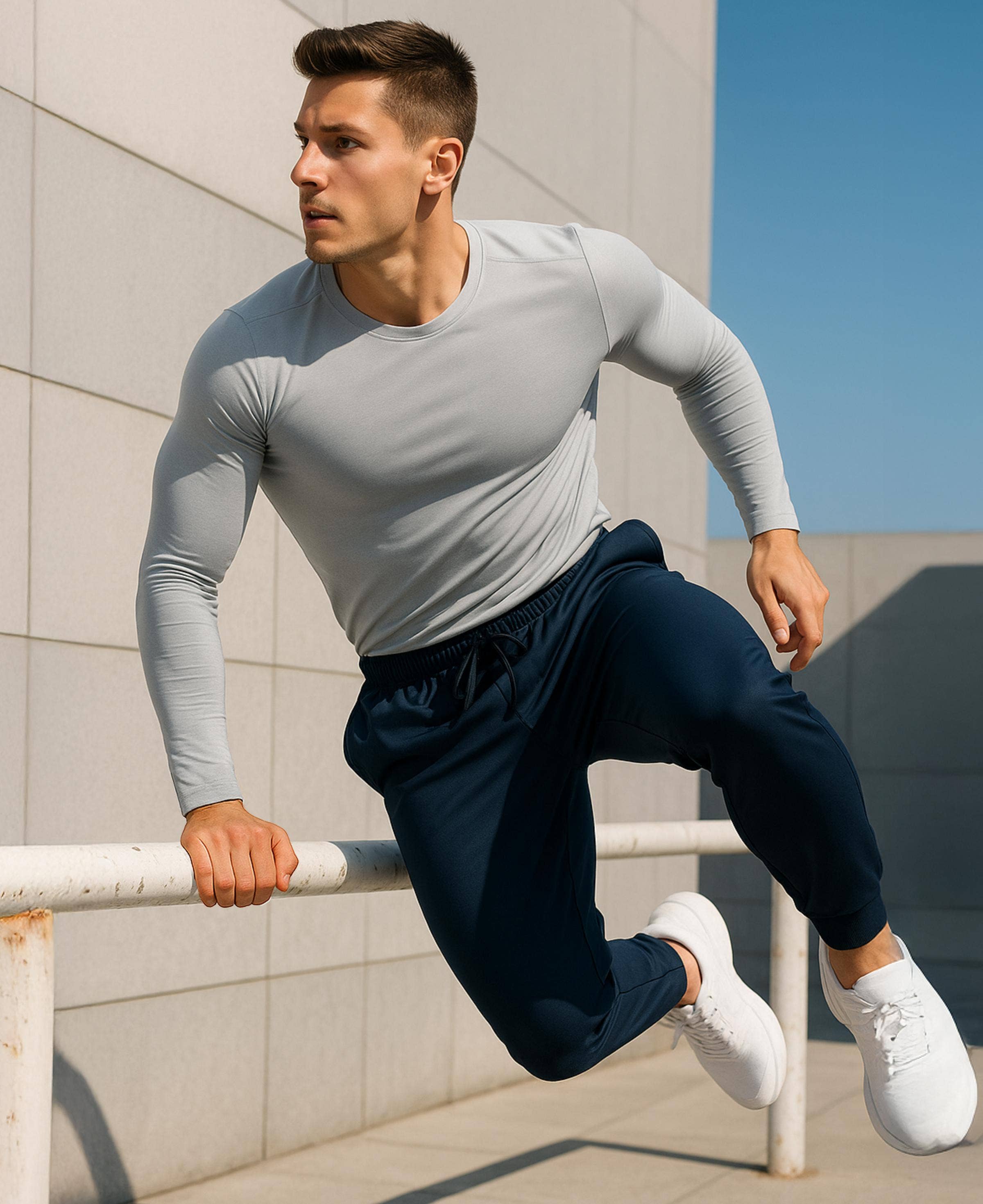 I-Wear Brands - Wholesale Pants - Men's - 3 Pack Men's Track & Training Jogger Pants4